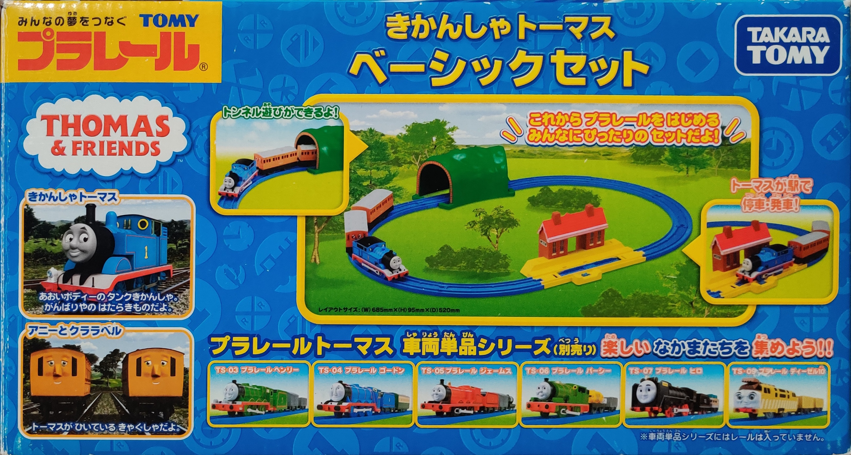 Plarail Thomas the Tank Engine Basic Set